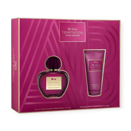 Picture of AB HER SECRET TEMPTATION PERFUME 50ML + LOTION GIFT SET